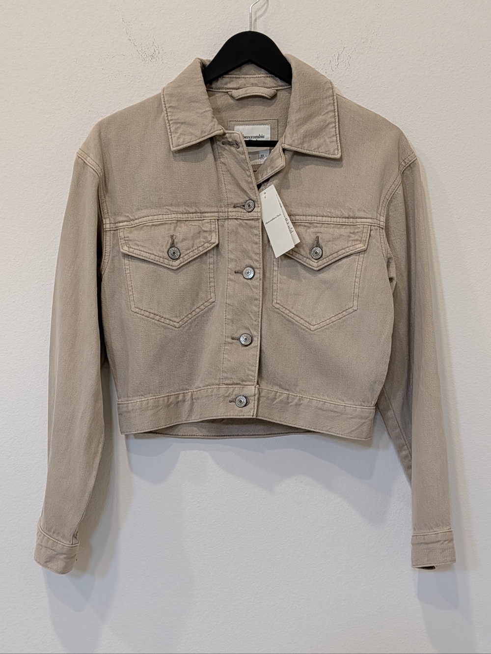 Abercrombie Cropped Denim Jacket